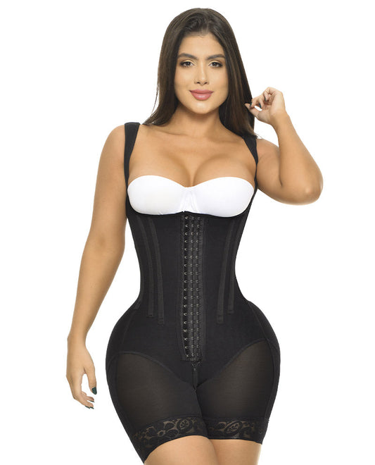 Tina high compression enhanced buttocks and hips.